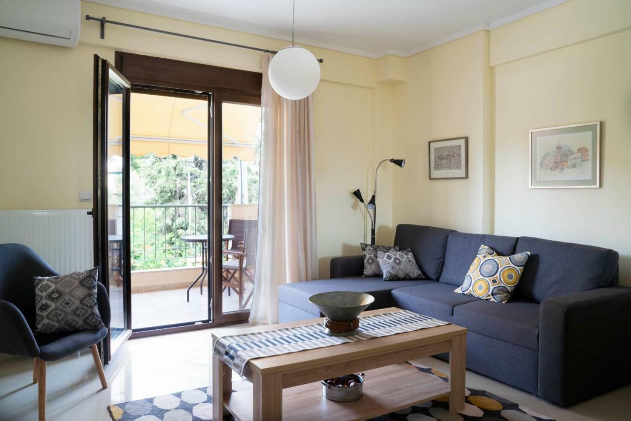 Alexandros Maisonettes Nea Moudania Luaran gambar