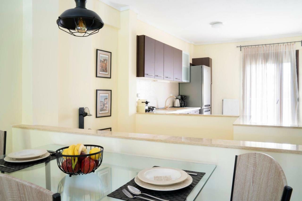 Alexandros Maisonettes Nea Moudania Luaran gambar
